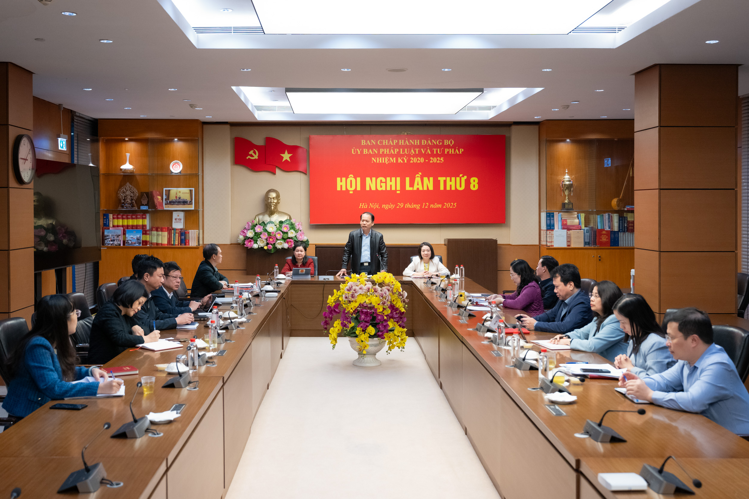 Hội nghị lần thứ 8 Ban Chấp hành Đảng bộ Ủy ban Pháp luật và Tư pháp 