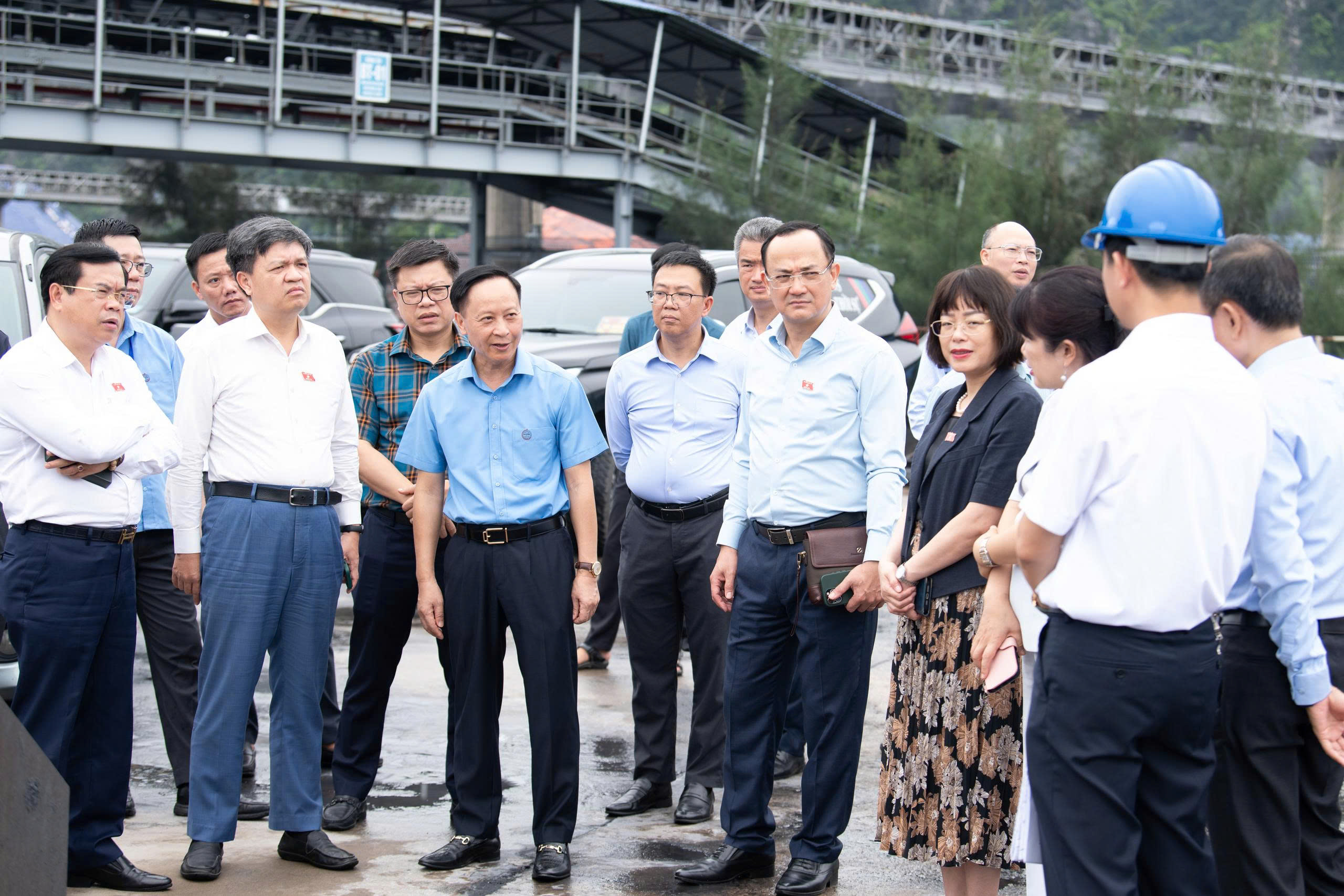 Đoàn công tác của Ủy ban Khoa học, Công nghệ và Môi trường khảo sát và làm việc tại tỉnh Quảng Ninh